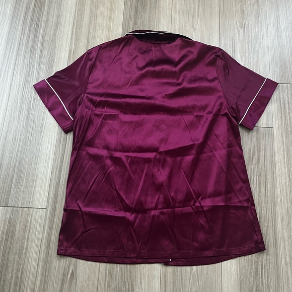 Satin Pajama Short Set - Picture 2 of 6